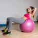 Фитбол (Мяч для фитнеса, гимнастический) глянец OSPORT 65 см (OF-0018)