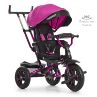 Трехколесный велосипед с ручкой детский колясочного типа Turbotrike (M 4058-8)