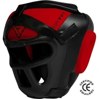 Боксерский шлем тренировочный RDX Guard Blue