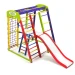 Детский спортивный комплекс 132х124х150см SportBaby (Акварелька Plus 3)