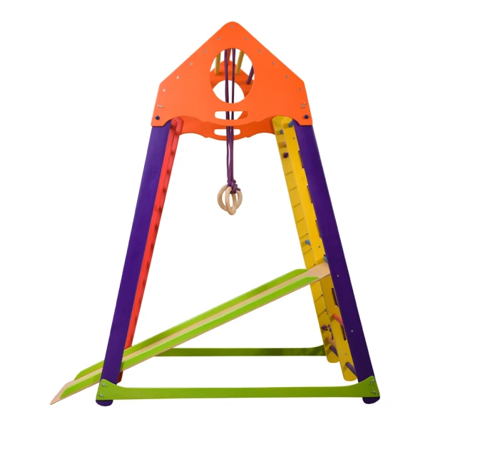 Дитячий спортивний комплекс 132х85х170см SportBaby (BambinoWood Color)