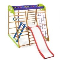 Дитячий спортивний комплекс 132х124х130см SportBaby (Карамелька Plus 2)