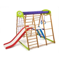 Дитячий спортивний комплекс 132х124х130см SportBaby (Карамелька Plus 2)