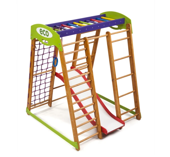 Дитячий спортивний комплекс 132х124х150см SportBaby (Карапуз Plus 1)