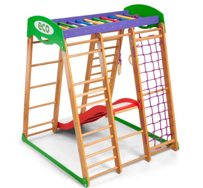 Дитячий спортивний комплекс 132х124х150см SportBaby (Карапуз Plus 1)