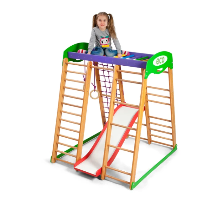 Дитячий спортивний комплекс 132х124х150см SportBaby (Карапуз Plus 1)