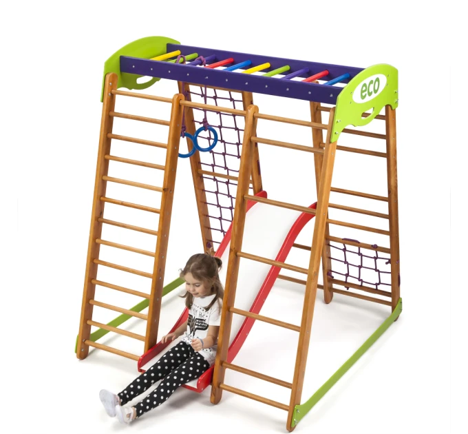 Дитячий спортивний комплекс 132х124х150см SportBaby (Карапуз Plus 1)