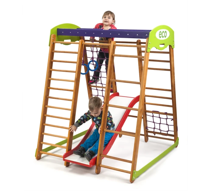 Дитячий спортивний комплекс 132х124х150см SportBaby (Карапуз Plus 1)