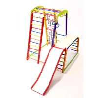 Дитячий спортивний комплекс 130х130х150см SportBaby (Крихітка-1 Plus 1-1)