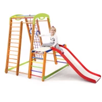 Дитячий спортивний комплекс 130х130х150см SportBaby (Крихітка-2 Plus 1-1)
