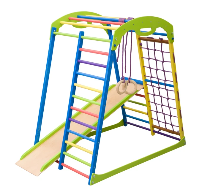 Дитячий спортивний комплекс 132х85х130см SportBaby (SportWood)