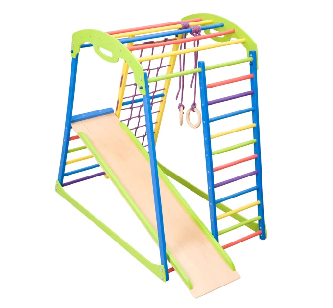 Дитячий спортивний комплекс 132х85х130см SportBaby (SportWood)