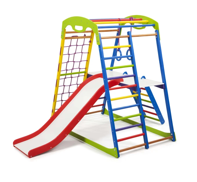 Дитячий спортивний комплекс 132х85х130см SportBaby (SportWood Plus 2)
