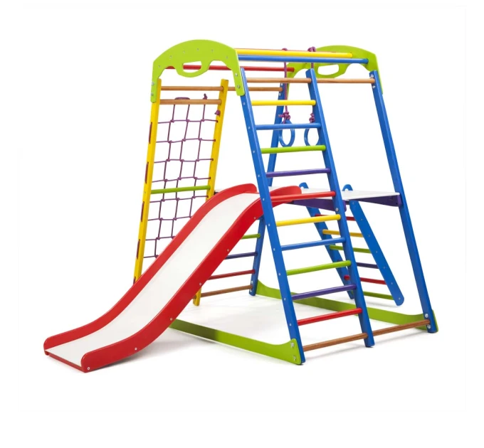 Дитячий спортивний комплекс 132х85х130см SportBaby (SportWood Plus 2)