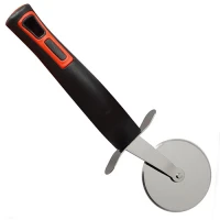 Нож-ролик для пиццы (пиццерезка) 22x7см Stenson Black-Red (R86018)