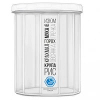 Ємність (контейнер) для сипучих продуктів (круп) 1л Stenson (NP-83б)