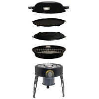 Гриль газовий портативний багатофункціональний Cadac Safari Chef H
