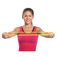 Резинка для фитнеса и спорта (лента эспандер) эластичная OSPORT Profi XL (MS 3009)