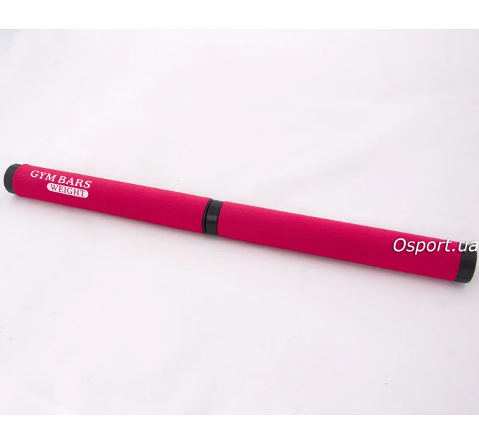 Палиця гімнастична розбірна утяж. Zel Weighted Gym Bars 4 LB