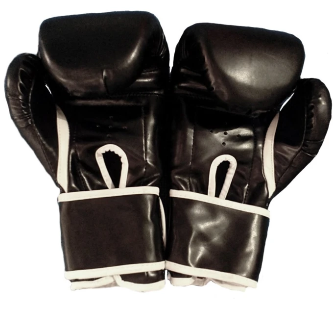 Рукавички боксерські для боксу 8-12 унцій на липучці Everlast шкіра PU (BO-3987)
