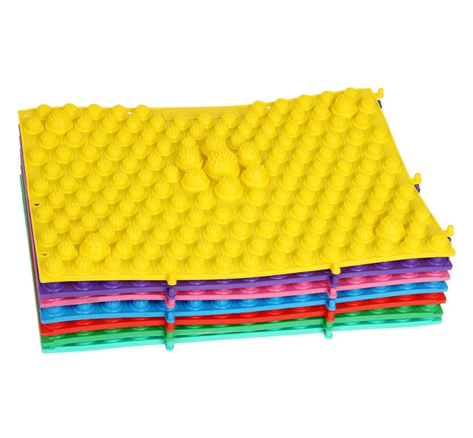 Килимок-пазл ортопедичний масажний (масажер для ніг та стоп) OSPORT 24*30cm (MS 1952)