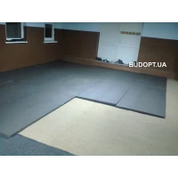 Борцовский ковёр для борьбы, дзюдо 12x12м, толщина 40мм OSPORT