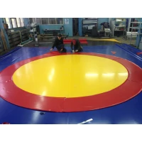 Борцовский ковер олимпийский для борьбы, дзюдо (маты с покрышкой) OSPORT