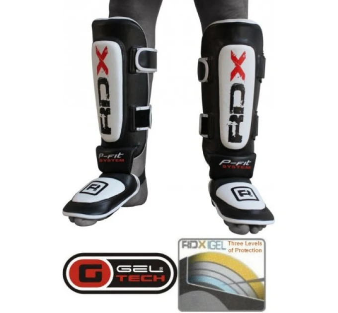 Накладки на ноги, захист гомілки RDX Leather