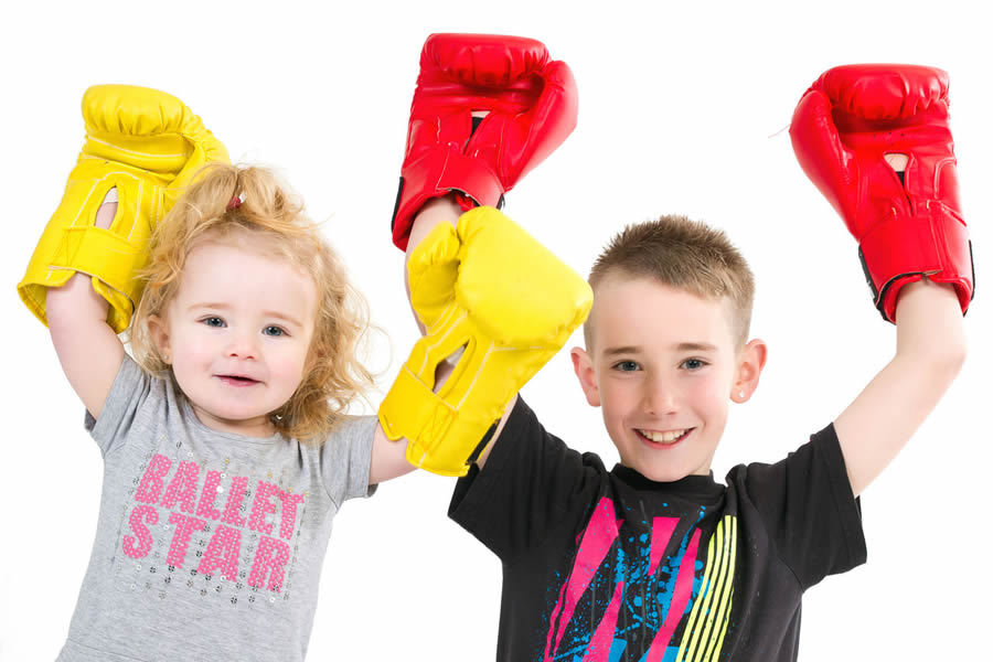 Боксерские рукавицы для детей