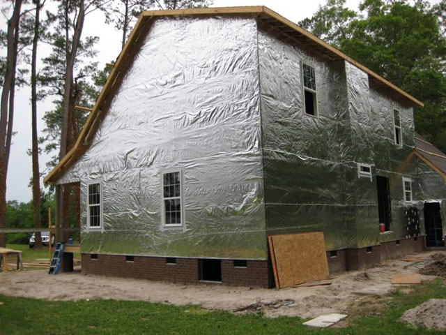 Теплий будинок - утеплення спіненим поліетиленом